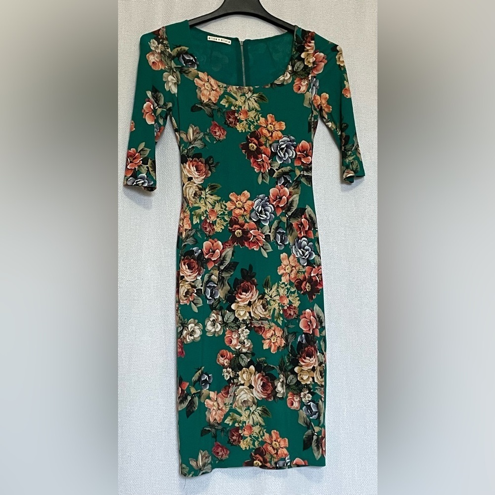 Alice+ Olivia Delora floral dress - Picture 3 of 6